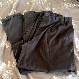 Men’s big and tall dress pants.